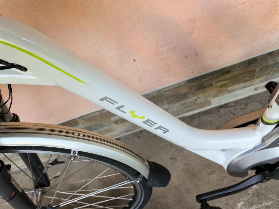 КАТО НОВ!! FLYER PANASONIC Електрически Велосипед 36V  540 wh