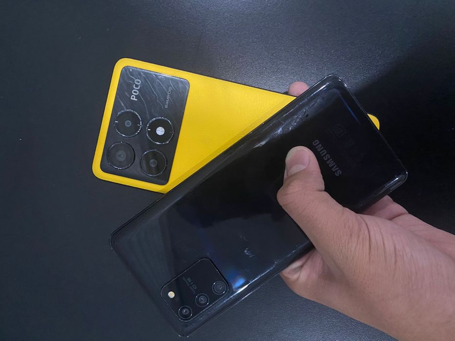 Поко х6про и Самсунг с10 лаит в идеальном состоянии