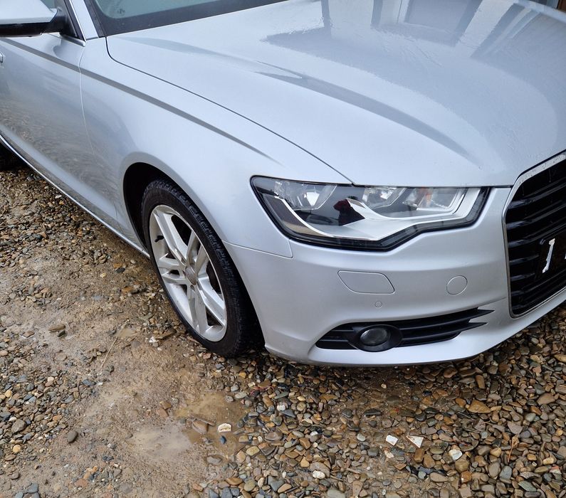 Fata completa bot audi a6 c7 bara faruri capota trager aripa cod LX7W