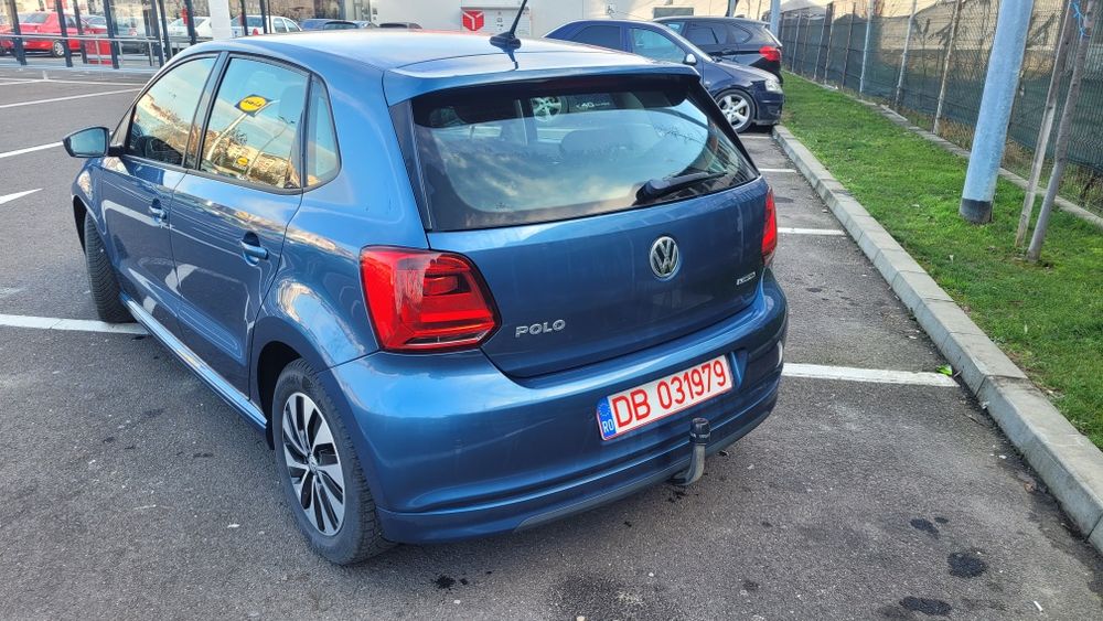 Volkswagen Polo, Euro 6, 95 CP, 2015, RAR efectuat, Optiuni
