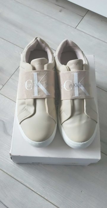 Pantofi Calvin Klein piele