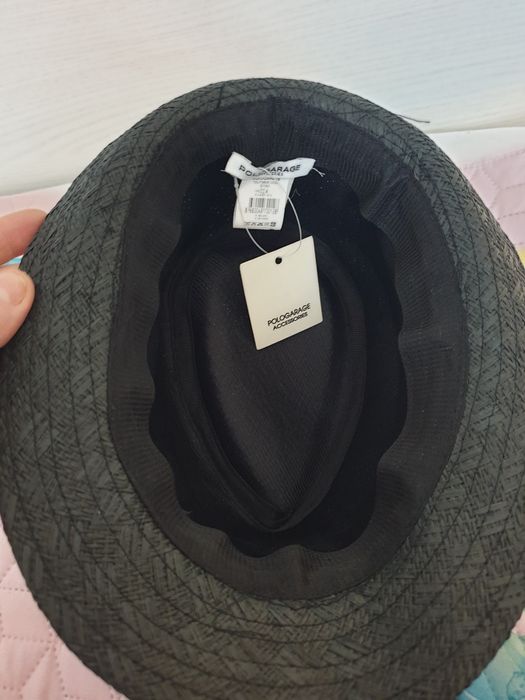 Шляпка соломенная