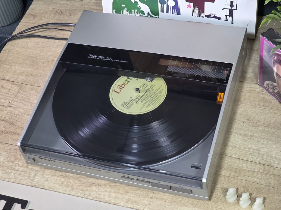 Pick-up TECHNICS SL-5, full automatic,  tangențial linear, direct drive, comenzi  digitale