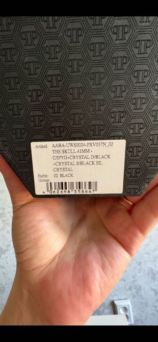 Мужские часы Philipp Plein The skull