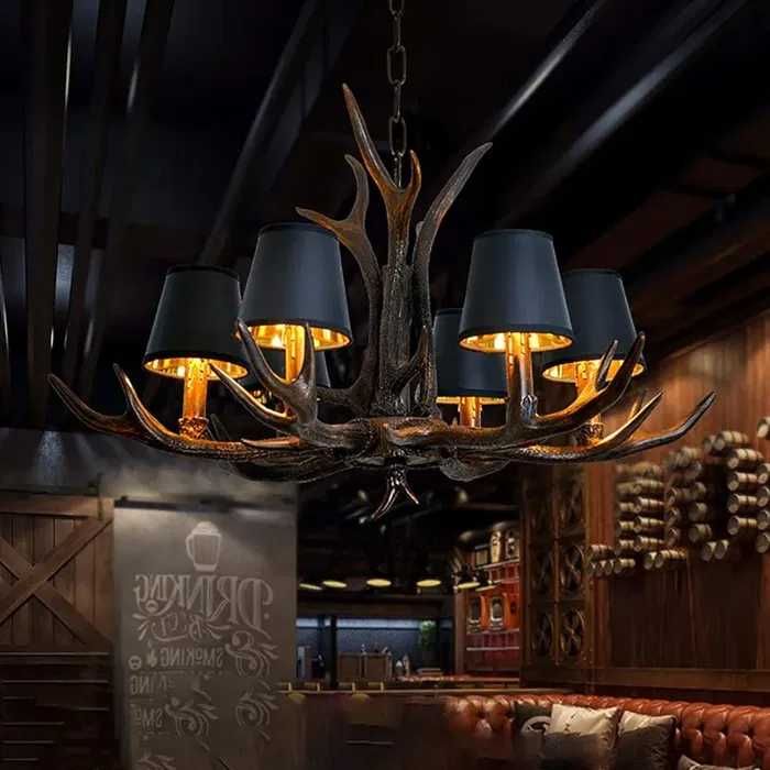 Полилей за ловци еленски рога ретро винтидж светъл модел наличен