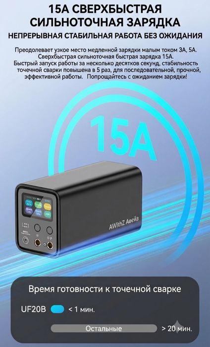 Точечный сварочный аппарат AWithZ UF20B 10.5kW (Фарадный конден