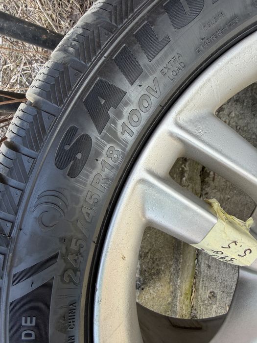 Vand jante audi a4.a6 anvelope noi