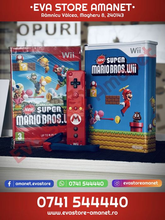 Joc  Nintendo Wii New Super Mario Bros Exclusive Edition Money Box