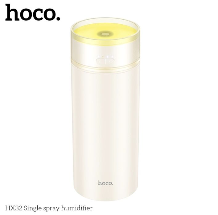 Hoco HX32 Увлажнитель воздуха 500мл для дома и офиса RGB подсветкой
