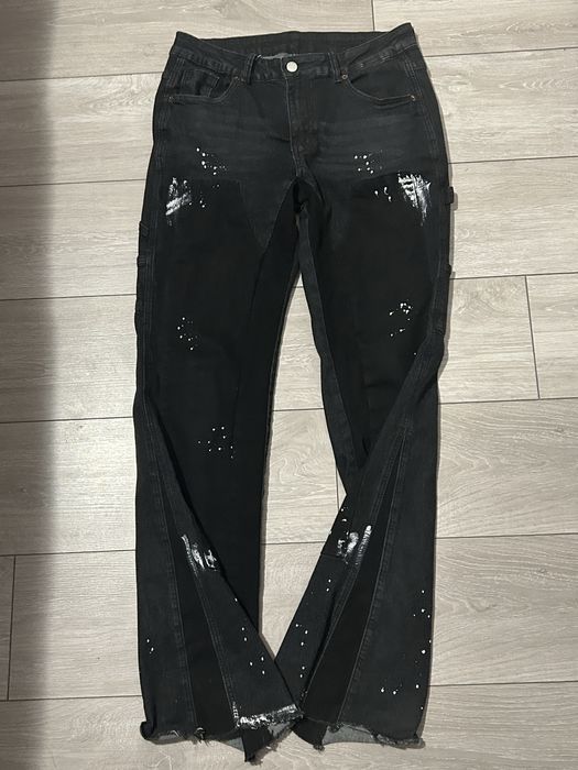 Черни flared дънки S размер