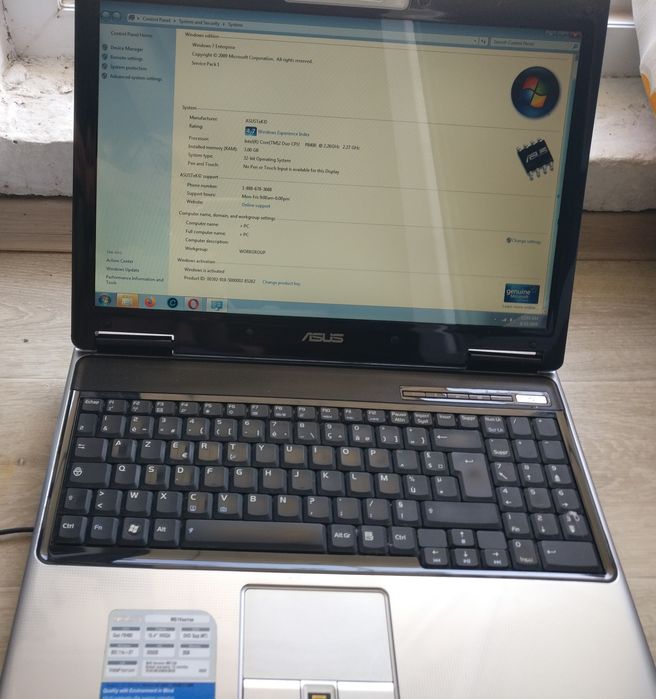 Laptop Asus  M51V