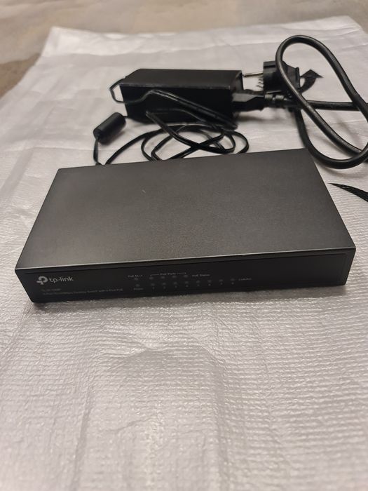 Коммутатор switch 8port. poe 4port 48в 1.25а.