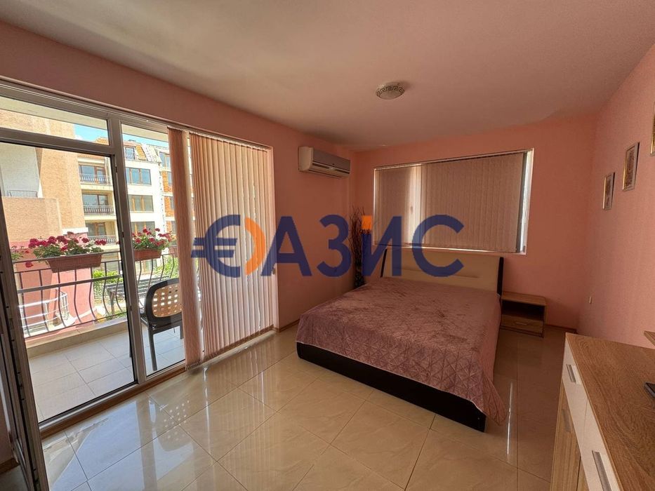 Апартамент с 2 спални без такса поддръжка, кв. Черно Море, Несебър, 77