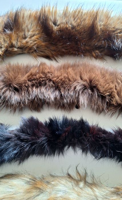 Меховые воротники б.у.
