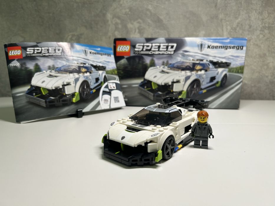 4 наборы Lego Speed Champions