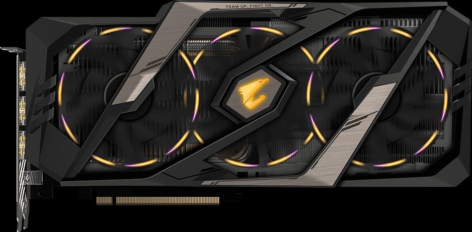Aorus  RTX 2080 EXTREME OC 8GB нвидия видео карта