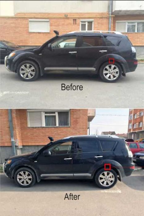 Kit ridicare axa spate Mitsubishi Outlander