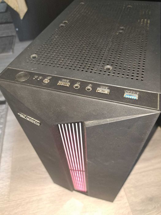 Carcasa Pro Gaming Scar, Middle Tower, ATX, fara sursa, fara ventilatoare