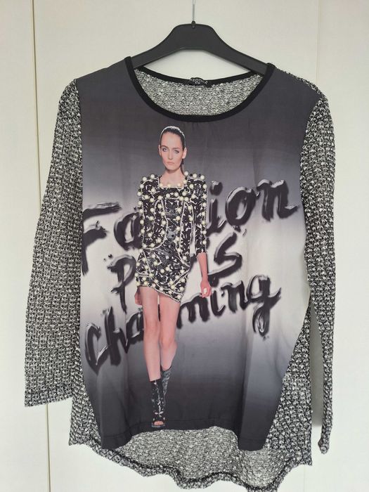 EXZOTICA Bluza cu Maneca Lunga (transparenta) - Dama (S/M)