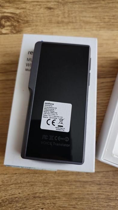Traducator Translator Vocal Renkforce T6 70 Limbi EFi Posibil Defect