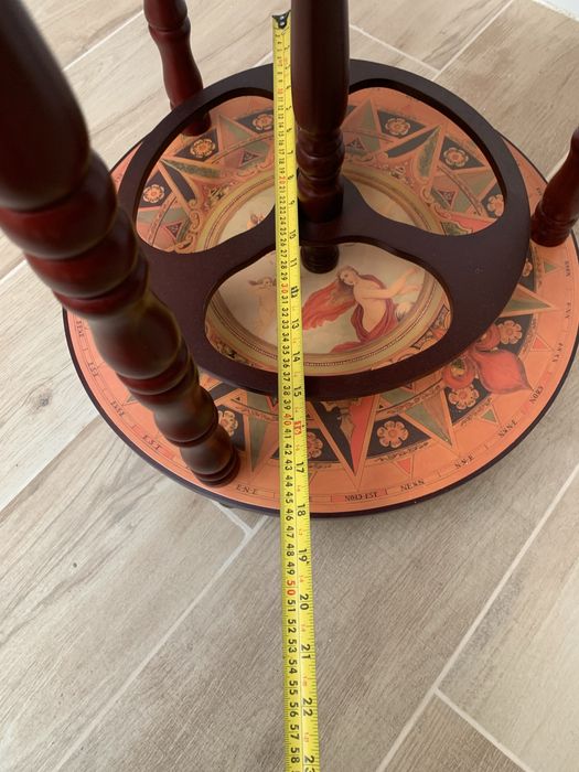 Glob bar cu suport pentru sticle si pahare