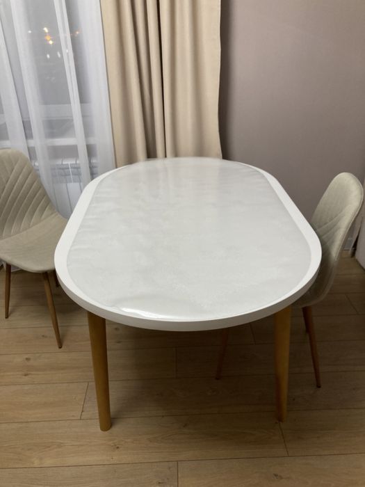 Прозрачная скатерть