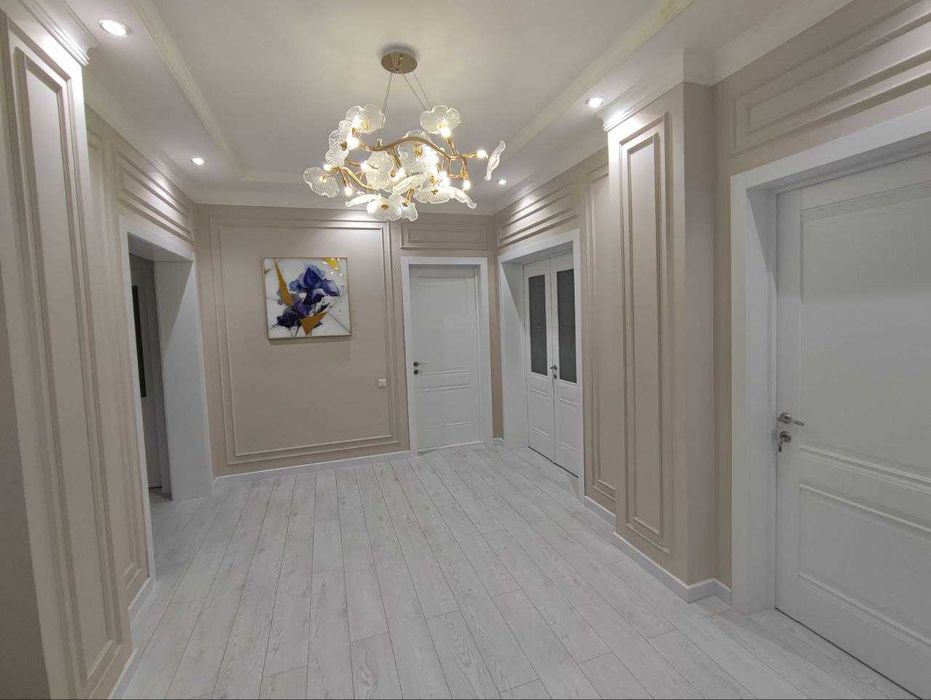 Айбек. Eвpo peмонт. 4/1/10. Kирпич. 110,5 м.кв. Фидокор, Шевченко.