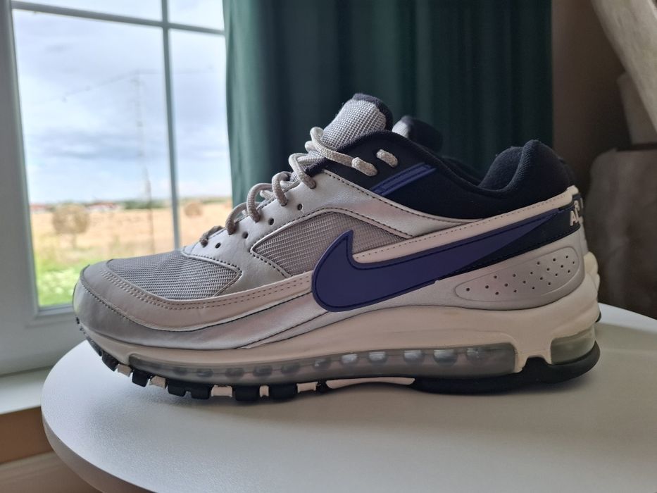 Nike Men's Air Max 97/ BW Metallic Silver Reflective / Persian Violet