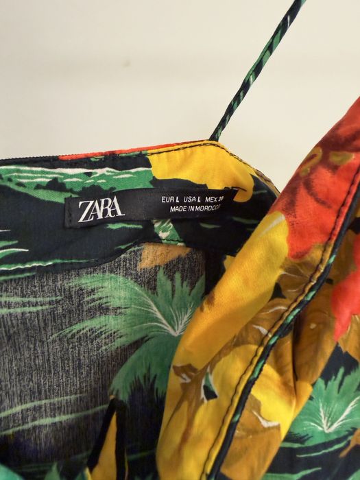 ZARA флорална рокля
