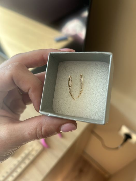 Златни обеци нови