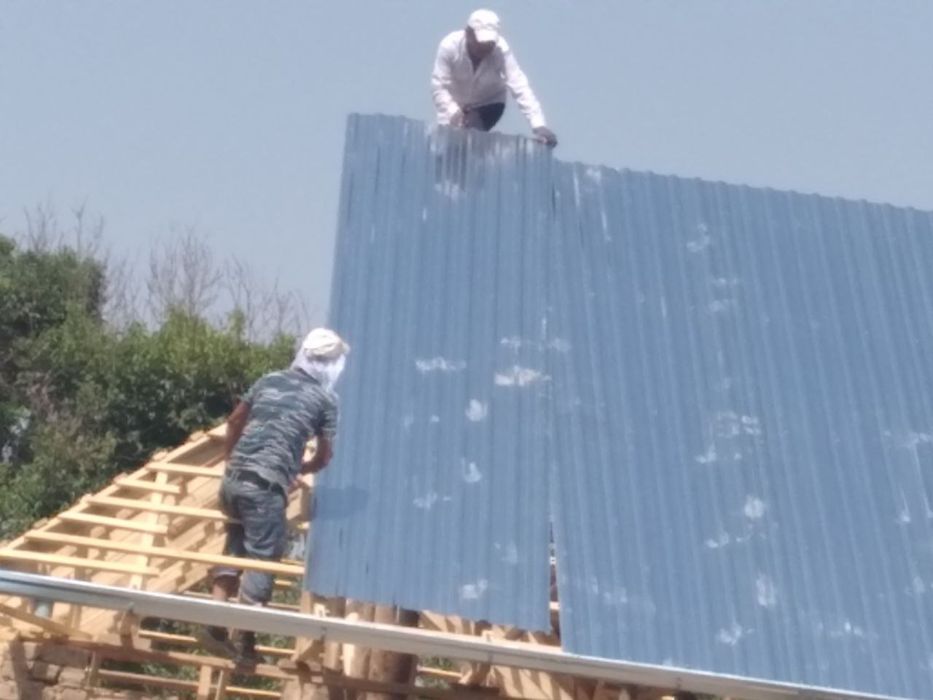 Том копламаларини ёпамиз шифер , профнастил