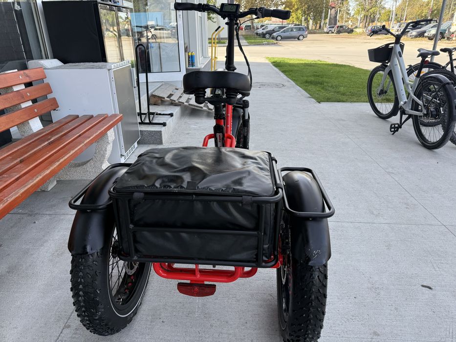 Електрическа Триколка Fat Tire Jorvik Mid Drive 20цола