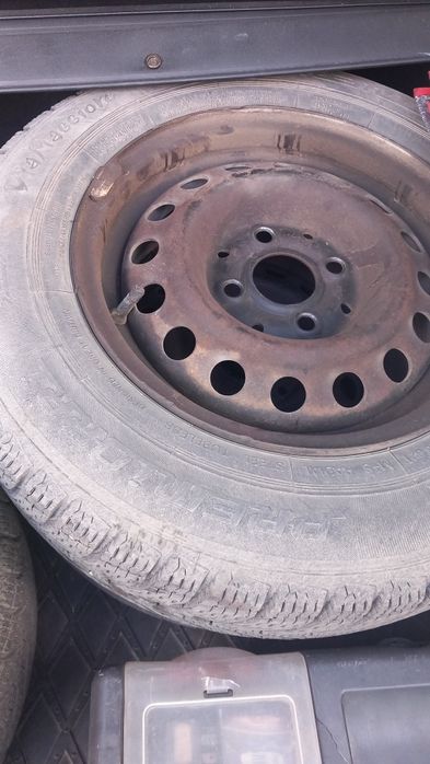 Железни джанти 4х100 seat+ 4 гуми