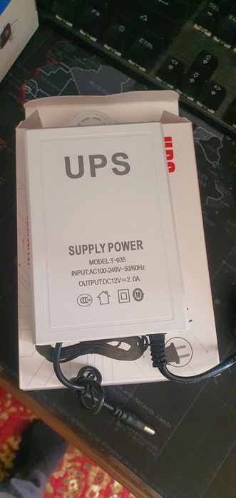 UPS router va kichik kameralar uchun