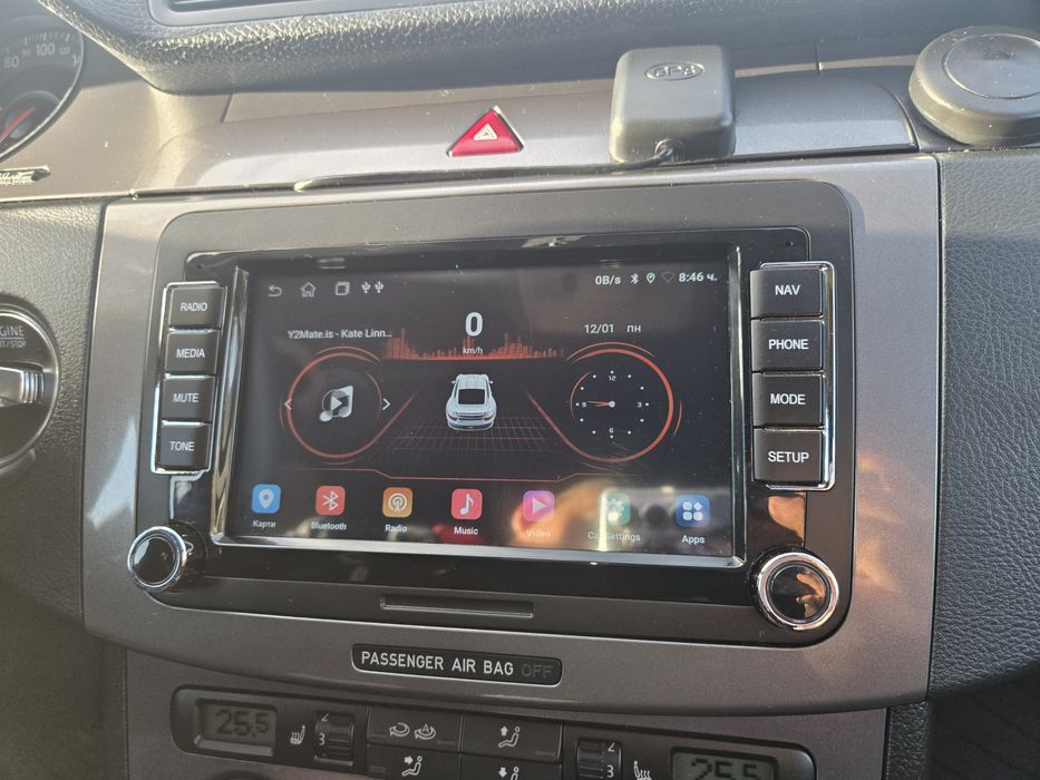 Android 14.0 Multimedia VW Golf 5, 6, Polo, Passat b6, b7, Touran, Tig