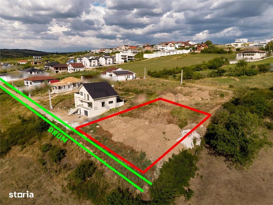 RECO Teren intravilan 831 mp Saldabagiu de Munte
