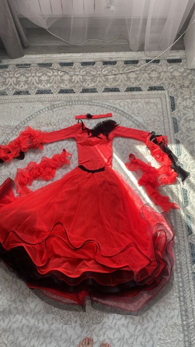 Спортивно-бальное платье