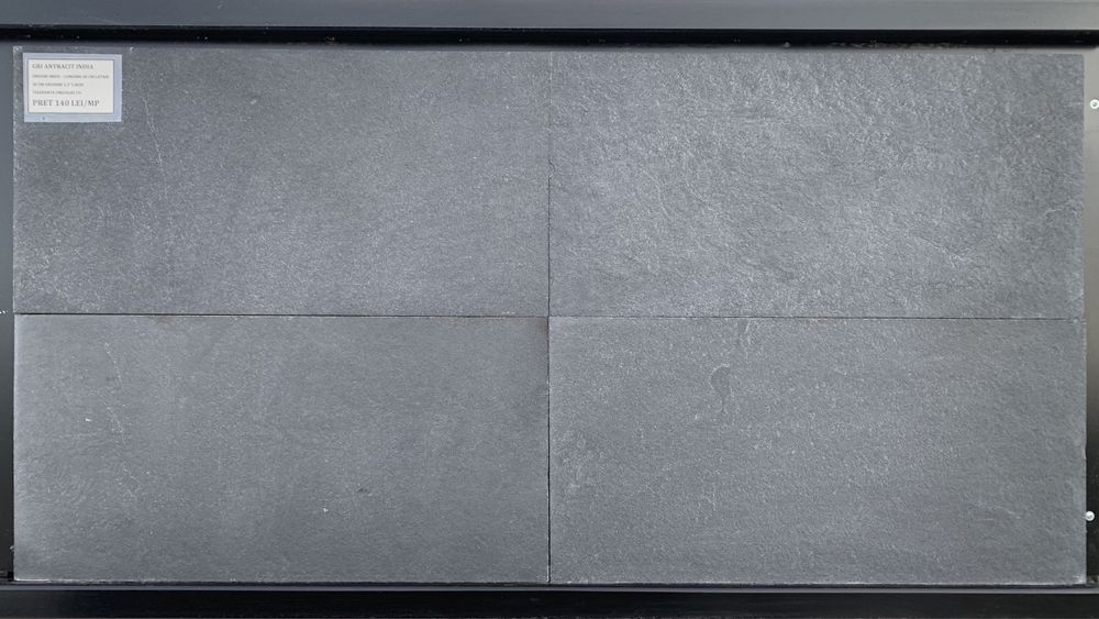 Marmura/ Travertin ghilotinat Negru Gri Cream Maro