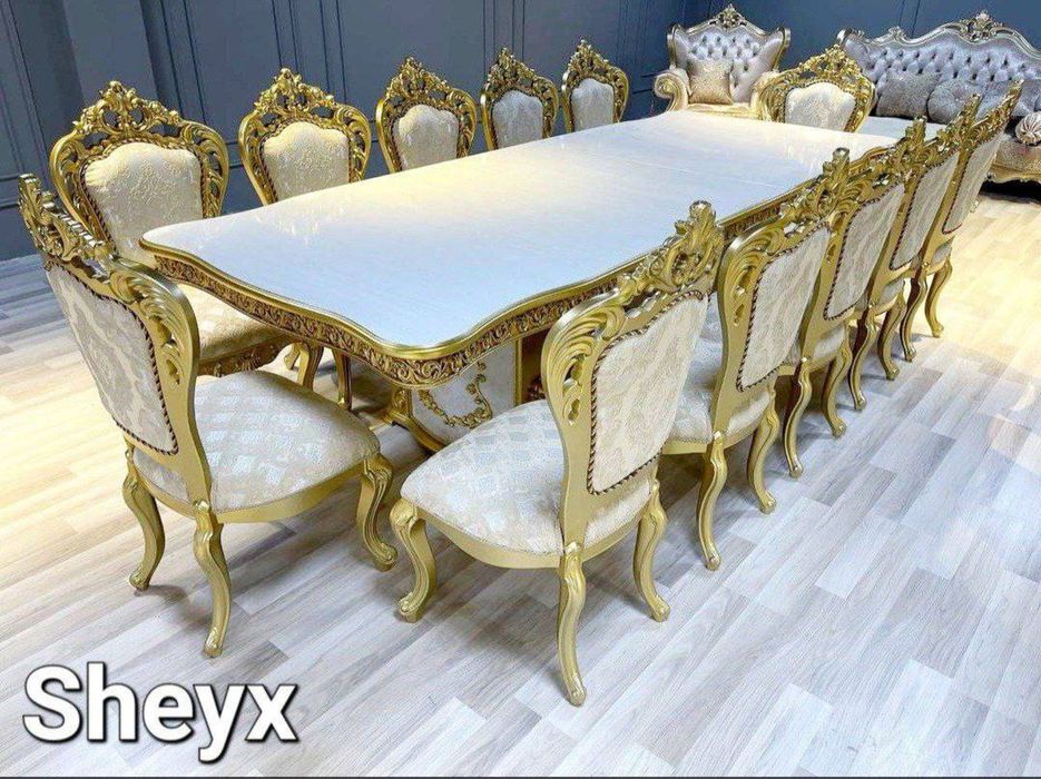 Турецкий стол стул 12 персон