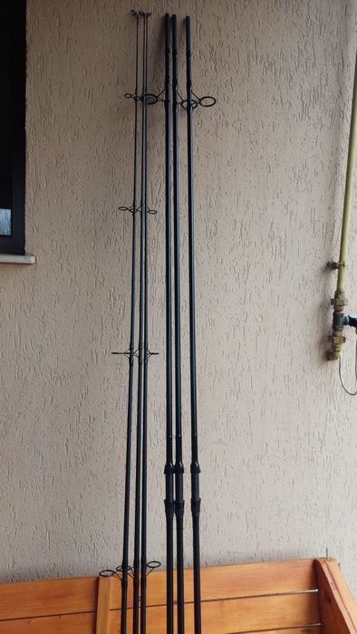 Set 3 lansete carp spirit blax de 3.90m 3,5lb 2tronsoane