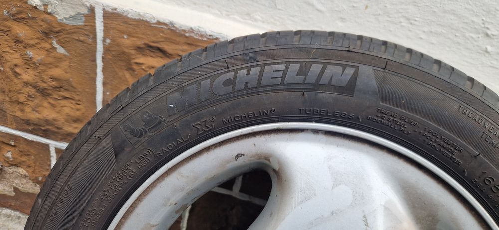 Оригинални алуминиеви джанти OPEL 14" с гуми