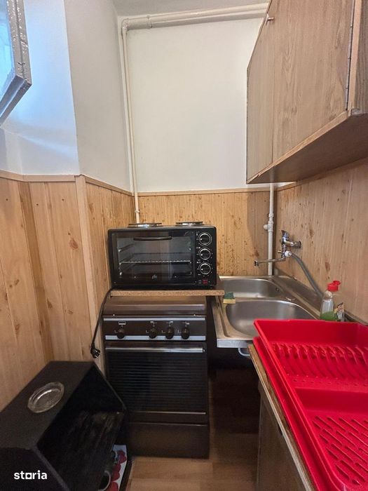 Garsoniera in bloc de apartamente, etaj 2/4, mobilata, zona Judetean!