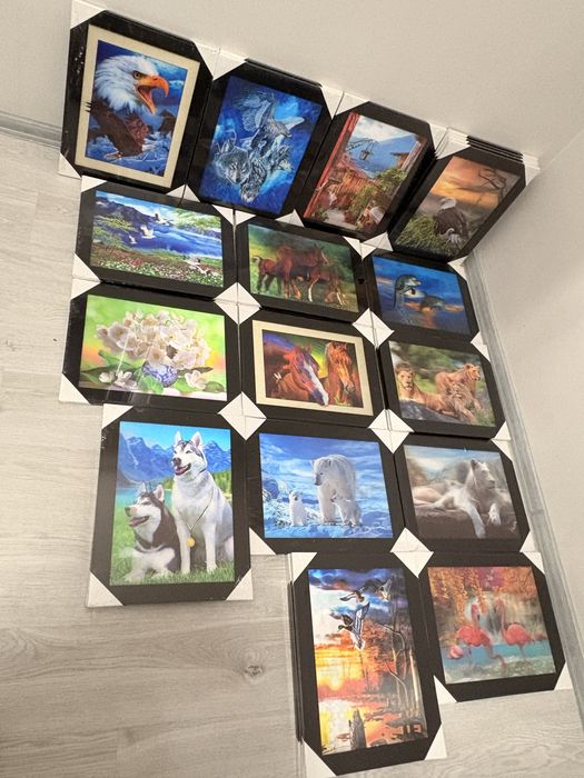 3Д картини на животни и не само