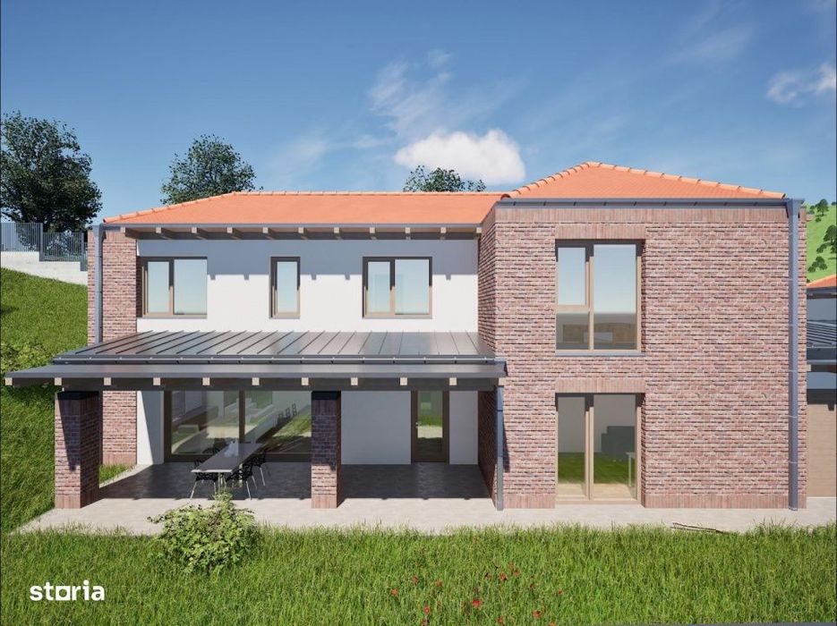 Teren autorizat duplex premium in Feleacu - Natura, asfalt, utilitati