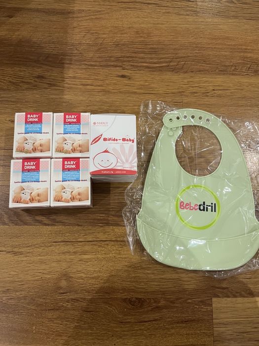 Set ajutor colici și digestie bebe: Baby Drink + Bifido-Baby