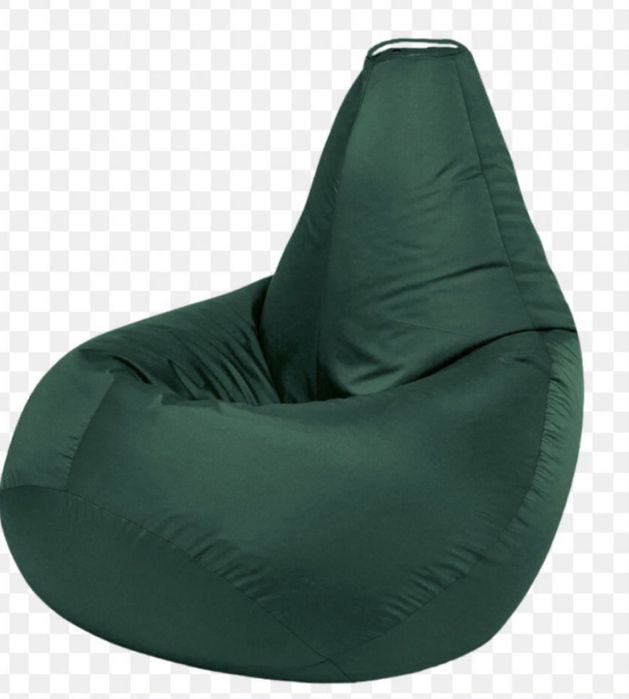 Кресло мешок зеленое, мягкий чехол