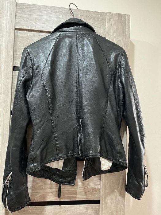 Натуральная кожаная куртка