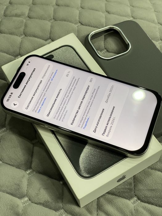 iPhone 15 pro 256gb 85%