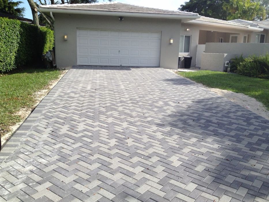 Укладка брусчатки