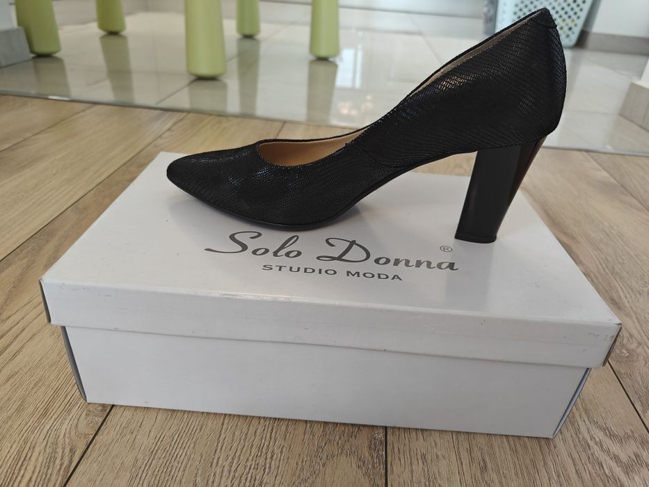 Pantofi stiletto piele Benvenuti 37